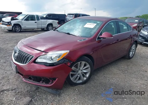 2016 Buick Regal Turbo z USA, uszkodzony, nr VIN 2G4GK5EX4G9206414
